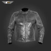 CAFE LEATHER JACKET